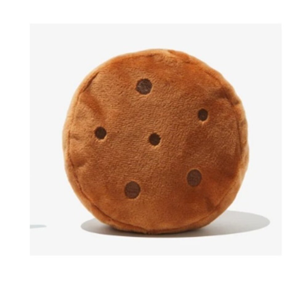 Chocolate Chip Cookie (4.5 in.) Small Plush Dog Toy (BRAND-NEW‎ & SUPER CUTE!)